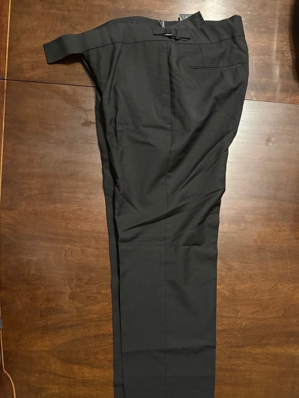 Ermenegildo Zegna Men's Black Dress Pants - Classic Tailored Fit